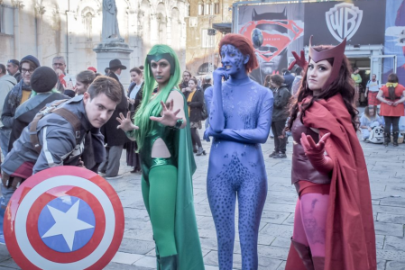 Lucca comics 2023 con camperiamo