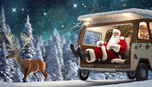 babbo natale camper